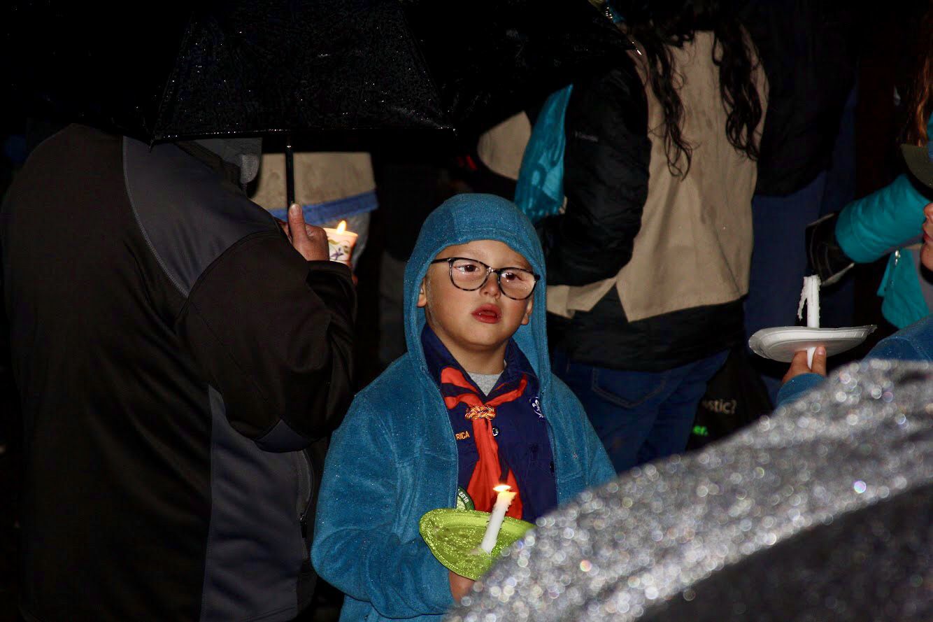 Candlelight vigil